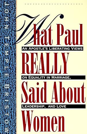 Paul and Women