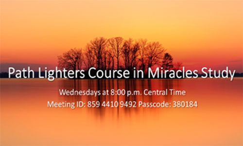 Course In Miracles Evening